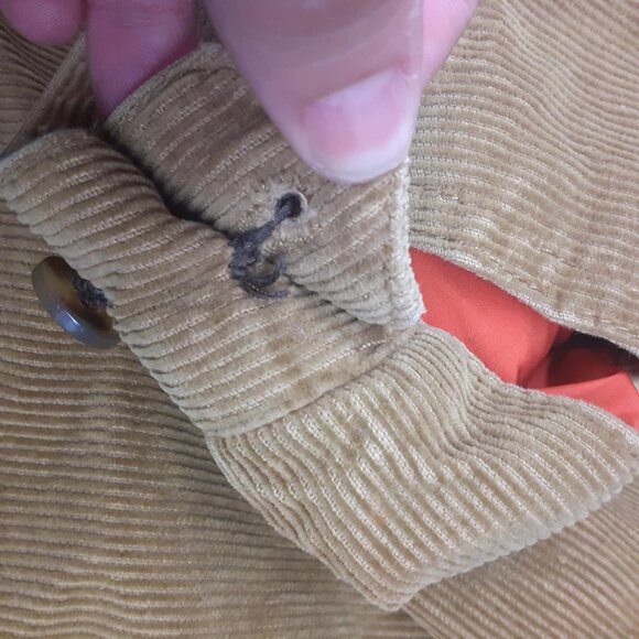 Faded Glory Men's Medium Corduroy Chore Jacket Quilted Lined Y2K 90s READ - Picture 11 of 15